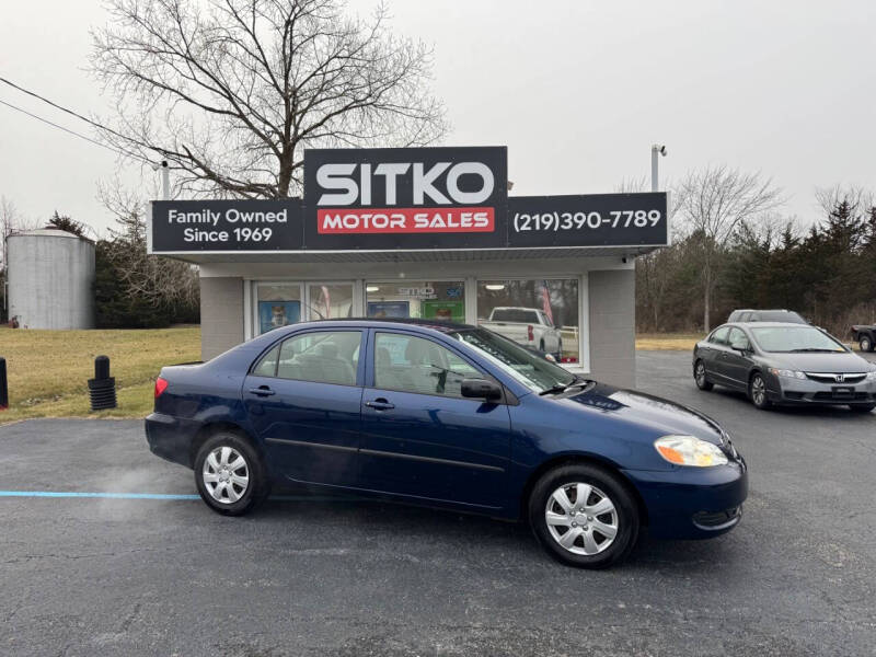 2007 Toyota Corolla for sale at SITKO MOTOR SALES INC in Cedar Lake IN