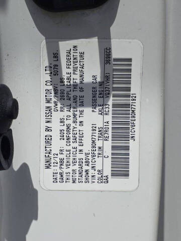 2013 Infiniti G37 Convertible