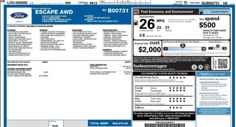 2025 Ford Escape ST-Line Select
