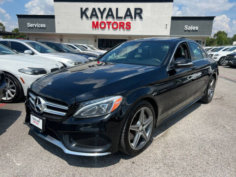 2015 Mercedes-Benz C-Class for sale at KAYALAR MOTORS in Houston TX
