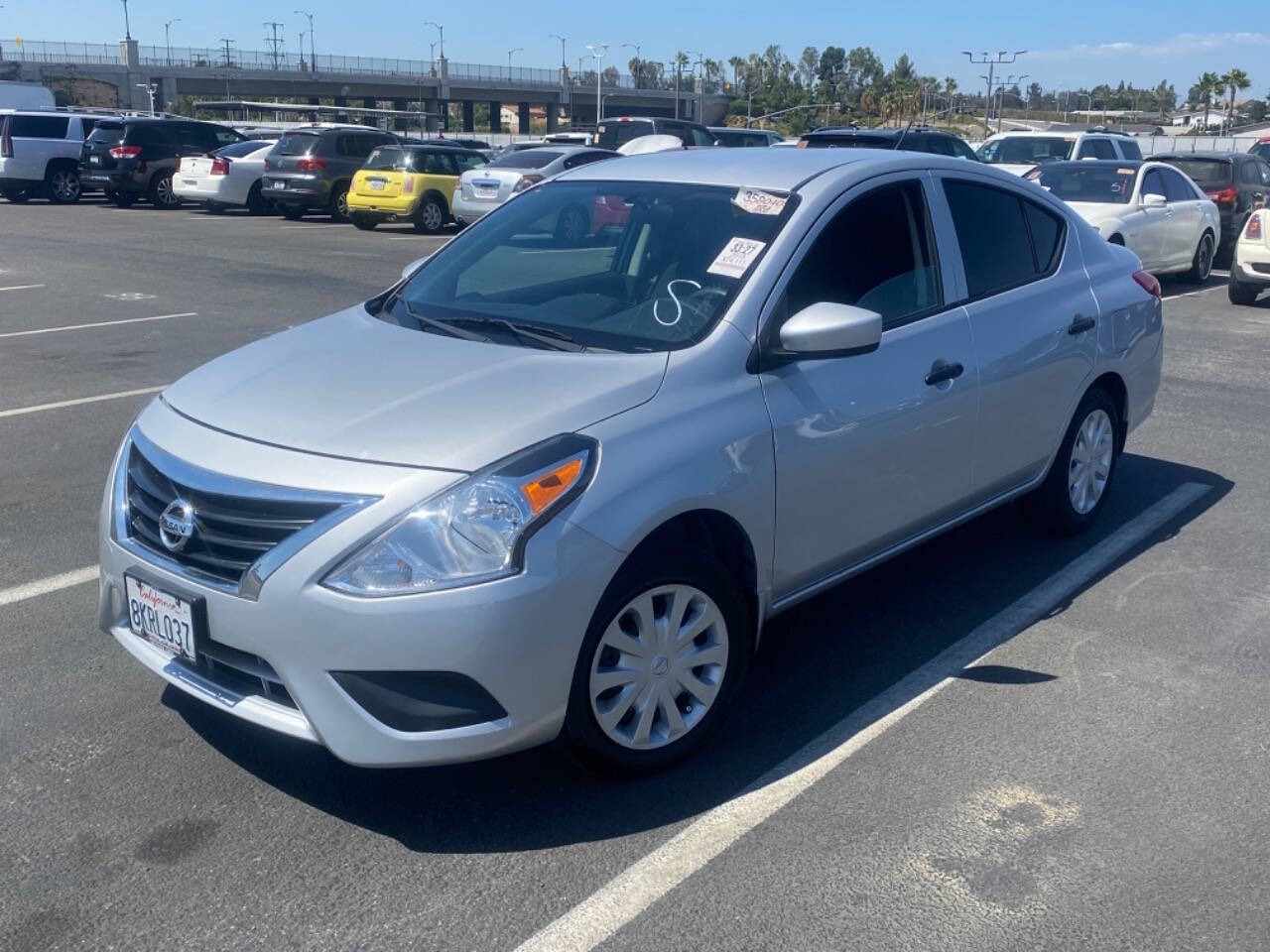 2018 Nissan Versa for sale at GLOBAL VEHICLE EXCHANGE LLC in Somerton, AZ