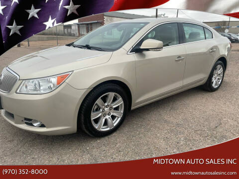 2012 Buick LaCrosse for sale at MIDTOWN AUTO SALES INC in Greeley CO