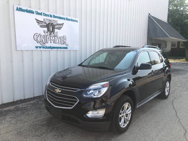 Used 2017 Chevrolet Equinox LT with VIN 2GNALCEK5H1502789 for sale in Beardstown, IL