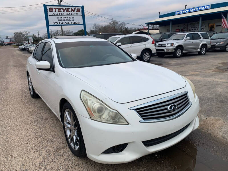 2010 Infiniti G37 Sedan for sale at Stevens Auto Sales in Theodore AL