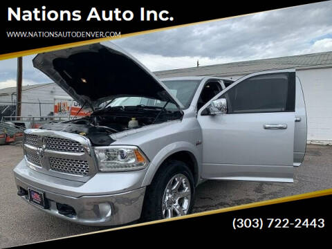 2015 RAM 1500 for sale at Nations Auto Inc. in Denver CO