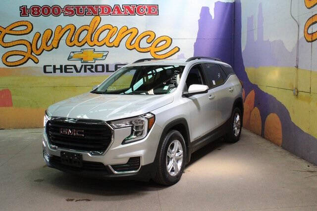 Used 2022 GMC Terrain SLE with VIN 3GKALMEV9NL117419 for sale in Grand Ledge, MI