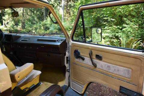 1984 Volkswagen Vanagon Camper