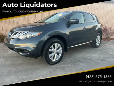 2012 Nissan Murano for sale at Auto Liquidators in Bluff City TN