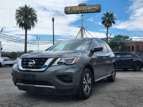 2017 Nissan Pathfinder for sale at A MOTORS SALES AND FINANCE - 10110 West Loop 1604 N in San Antonio TX