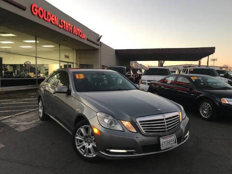 2013 Mercedes-Benz E-Class for sale at Golden State Auto Inc. in Rancho Cordova CA