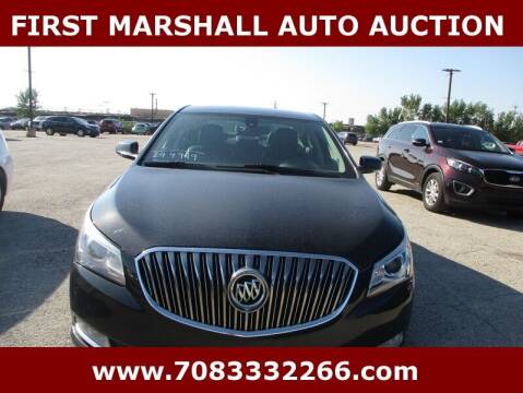 2015 Buick LaCrosse for sale at First Marshall Auto Auction in Harvey IL