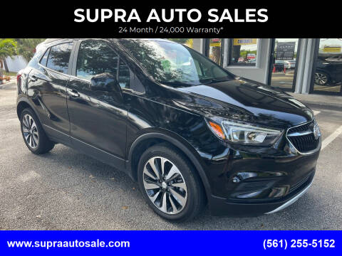 2021 Buick Encore for sale at SUPRA AUTO SALES in Riviera Beach FL