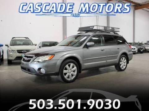 2008 Subaru Outback for sale at Cascade Motors in Portland OR