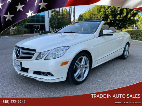 2011 Mercedes-Benz E-Class for sale at Trade In Auto Sales in Van Nuys CA