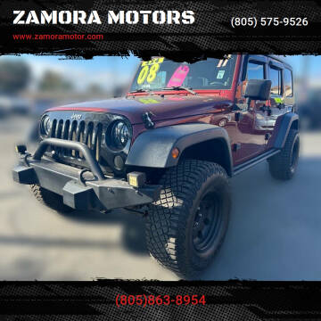 2008 Jeep Wrangler Unlimited for sale at ZAMORA MOTORS SM in Santa Maria CA