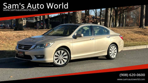 2013 Honda Accord for sale at Sam's Auto World in Roselle NJ