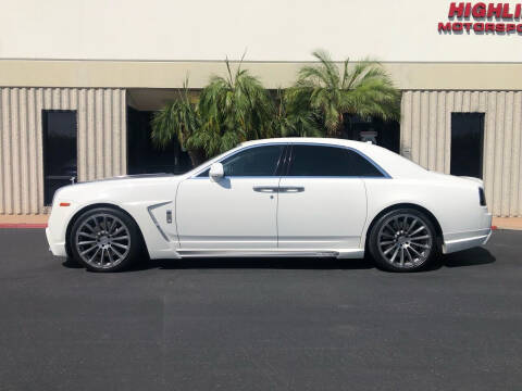 2013 Rolls-Royce Ghost for sale at HIGH-LINE MOTOR SPORTS in Brea CA