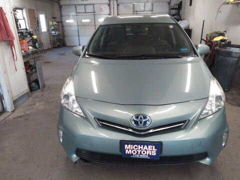 2013 Toyota Prius v for sale at MICHAEL MOTORS in Farmington ME