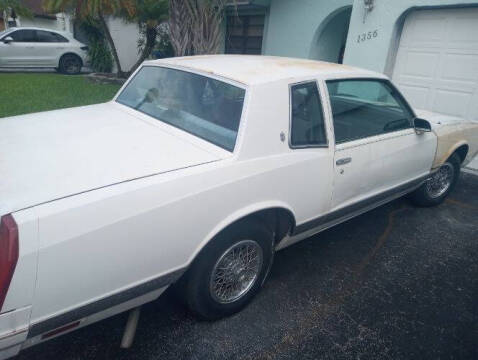 1987 Chevrolet Monte Carlo