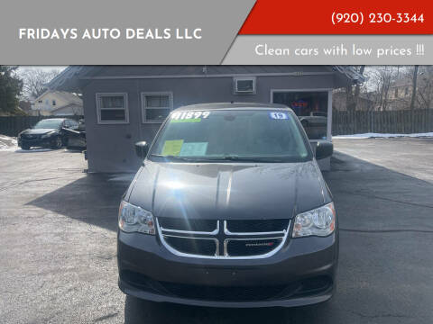 2019 Dodge Grand Caravan for sale at Fridays Auto Deals LLC in Oshkosh WI