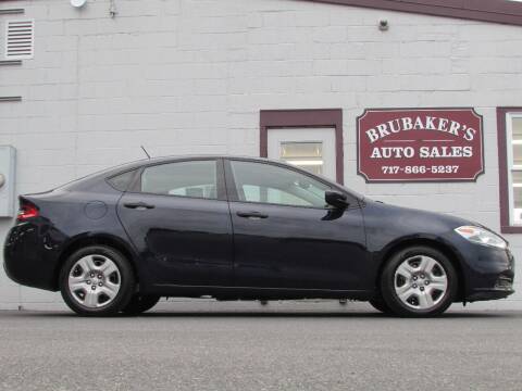2013 Dodge Dart for sale at Brubakers Auto Sales in Myerstown PA
