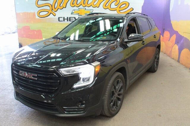 Used 2022 GMC Terrain SLT with VIN 3GKALVEV5NL269977 for sale in Grand Ledge, MI