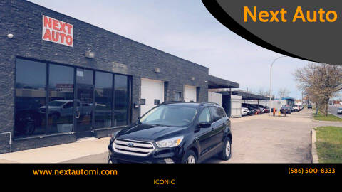 2018 Ford Escape for sale at Next Auto in Mount Clemens MI