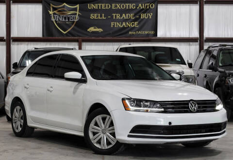 2017 Volkswagen Jetta for sale at United Exotic Auto in Houston TX