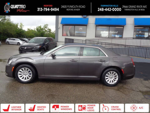 2015 Chrysler 300 for sale at Quattro Motors 2 in Farmington Hills MI