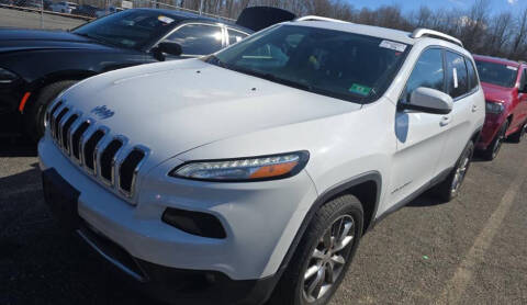 2018 Jeep Cherokee for sale at Rinaldi Auto Sales Inc in Taylor PA