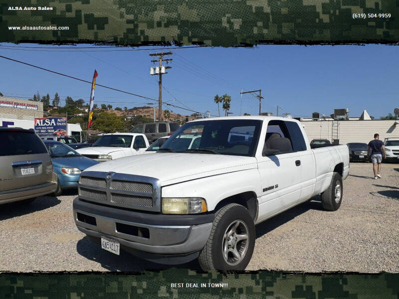 2001 Dodge Ram Pickup 1500 for sale at ALSA Auto Sales in El Cajon CA