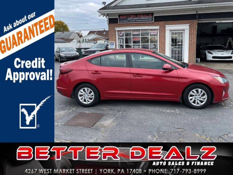 2019 Hyundai Elantra for sale at Better Dealz Auto Sales & Finance in York PA