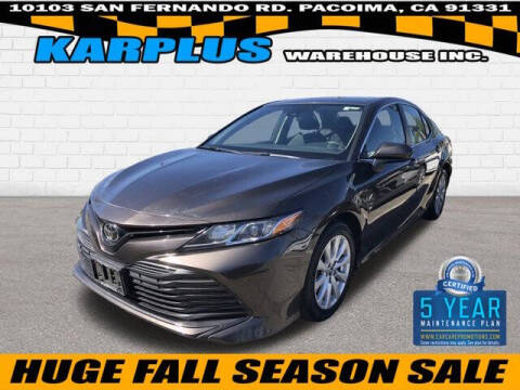 2020 Toyota Camry for sale at Karplus Warehouse in Pacoima CA