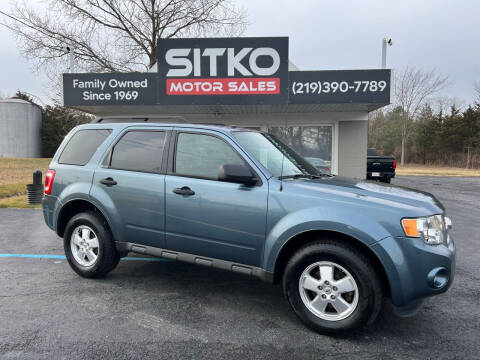 2012 Ford Escape for sale at SITKO MOTOR SALES INC in Cedar Lake IN