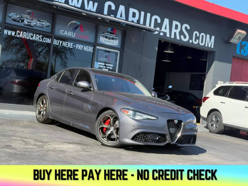 2017 Alfa Romeo Giulia for sale at CARUCARS LLC in Miami FL