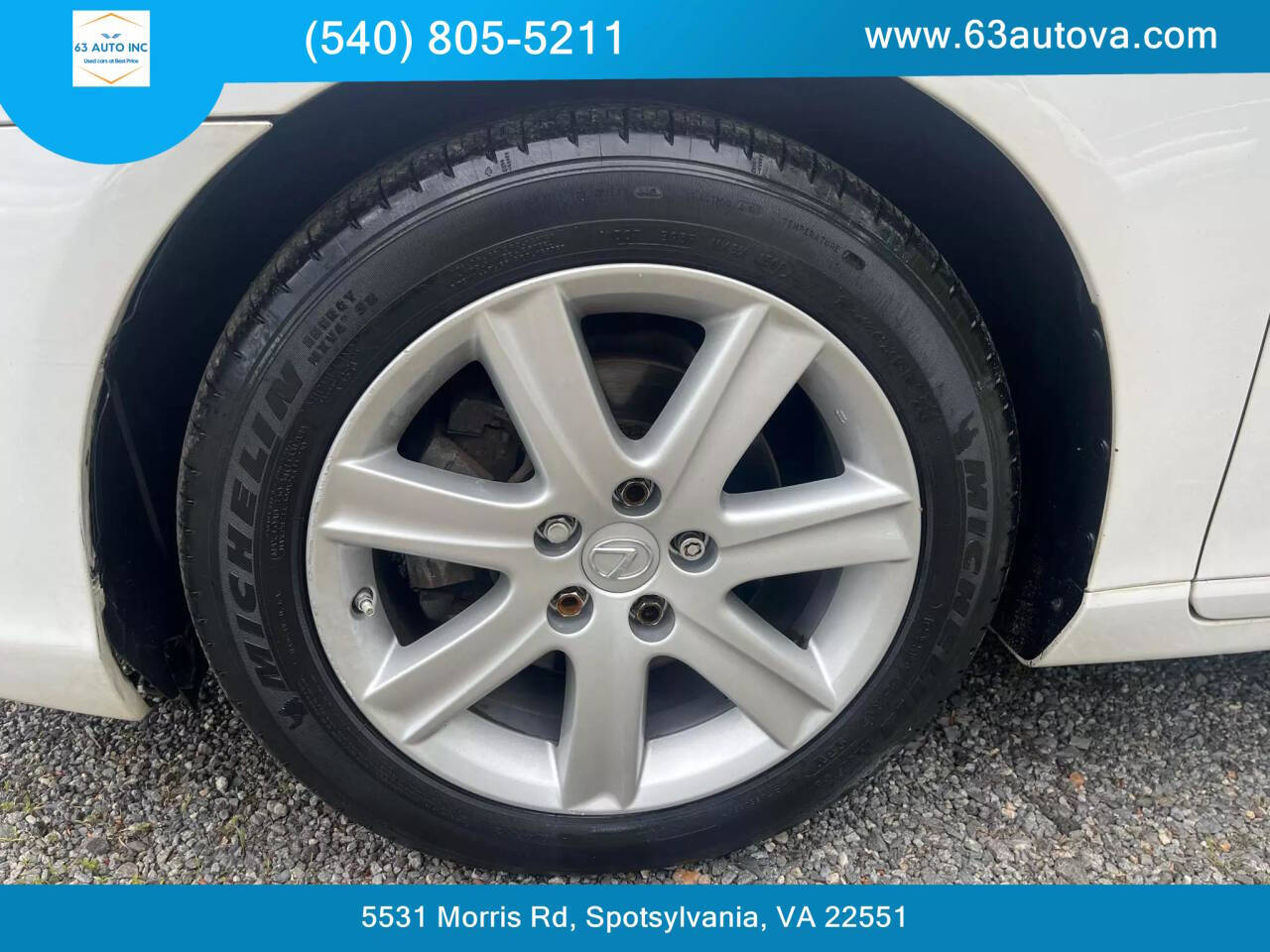 2008 Lexus ES 350 for sale at 63 Auto Inc in Spotsylvania, VA