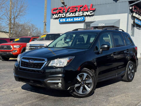 2017 Subaru Forester for sale at Crystal Auto Sales Inc in Nashville TN