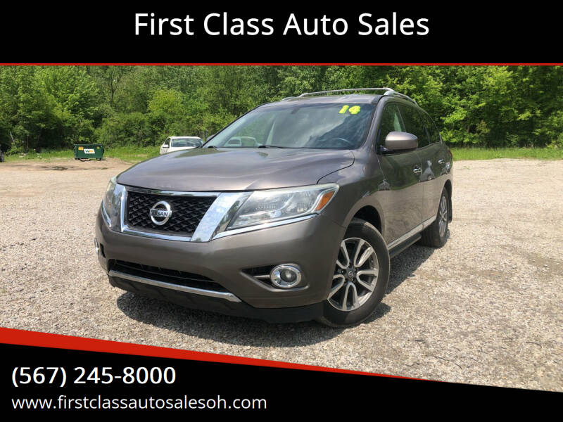 2014 Nissan Pathfinder for sale at First Class Auto Sales MI in Erie MI