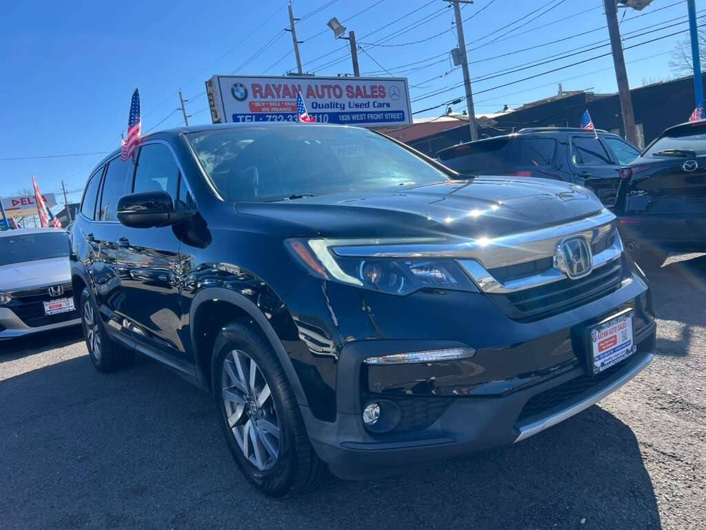 Black 2019 Honda Pilot EX-L AWD EX-L 4dr SUV 2