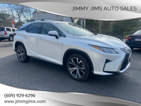 2018 Lexus RX 350 for sale at Jimmy Jims Auto Sales in Tabernacle NJ