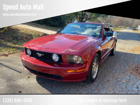 2005 Ford Mustang for sale at Speed Auto Mall in Greensboro NC