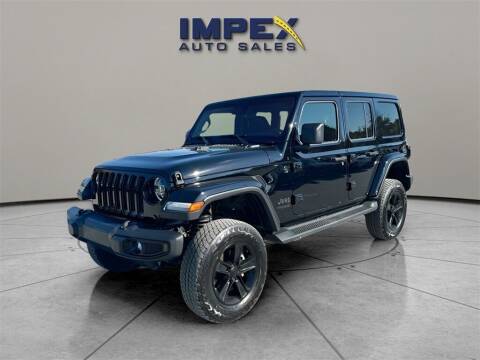 2021 Jeep Wrangler Unlimited for sale at Impex Auto Sales in Greensboro NC