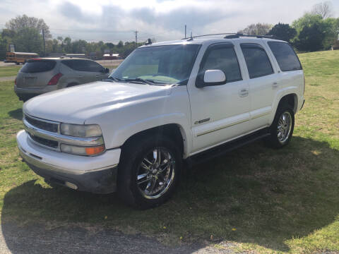 2003 Chevrolet Tahoe for sale at S & H Motor Co in Grove OK
