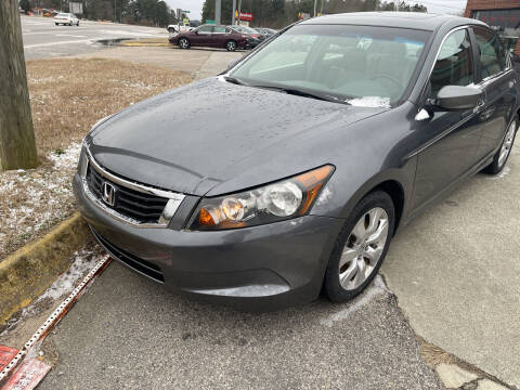 2008 Honda Accord for sale at Pinnacle Acceptance Corp. in Franklinton NC