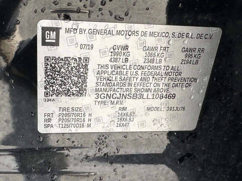 2020 Chevrolet Trax LS