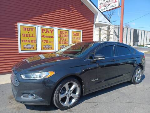 2013 Ford Fusion Hybrid for sale at Mack's Autoworld in Toledo OH