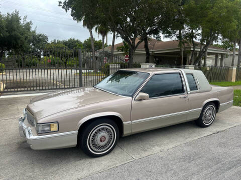 1990 Cadillac DeVille for sale at Sofka Motors LLC in Pompano Beach FL