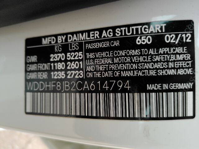 2012 Mercedes-Benz E-Class