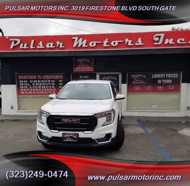 White 2022 GMC Terrain SLE SLE 4dr SUV 2