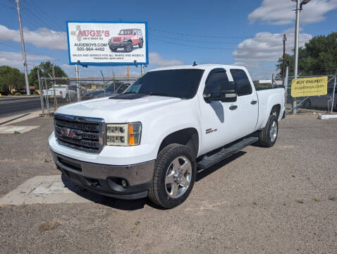 2011 GMC Sierra 2500HD for sale at AUGE'S SALES AND SERVICE in Belen NM